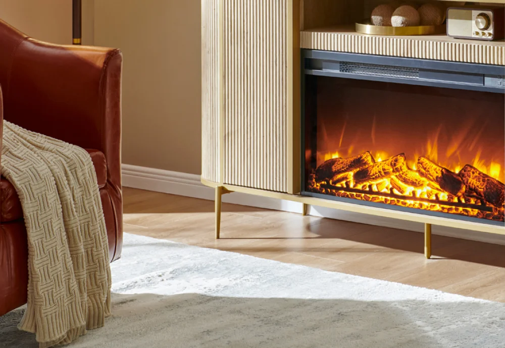 retro electric fireplace
